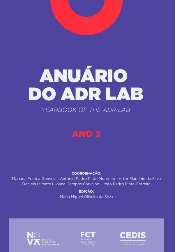 					View Vol. 3: Yearbook of the Alternative Resolution Dispute Lab Year 3 - 2020/2021
				