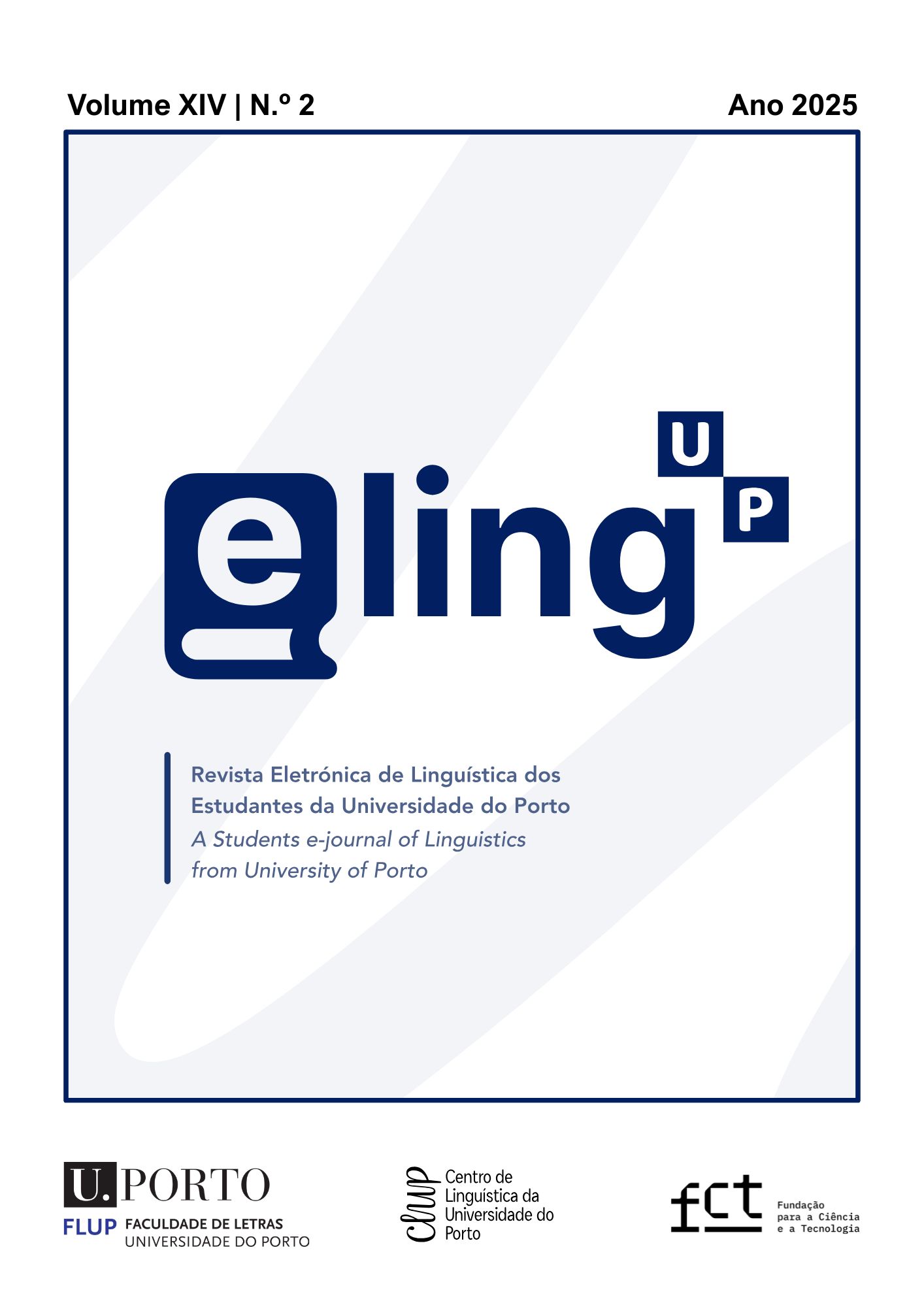 elingUP: Revista Eletrónica de Linguística dos Estudantes da Universidade do Porto